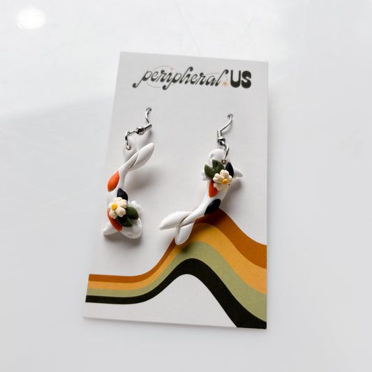 MINI RIVER KOI FISH EARRINGS