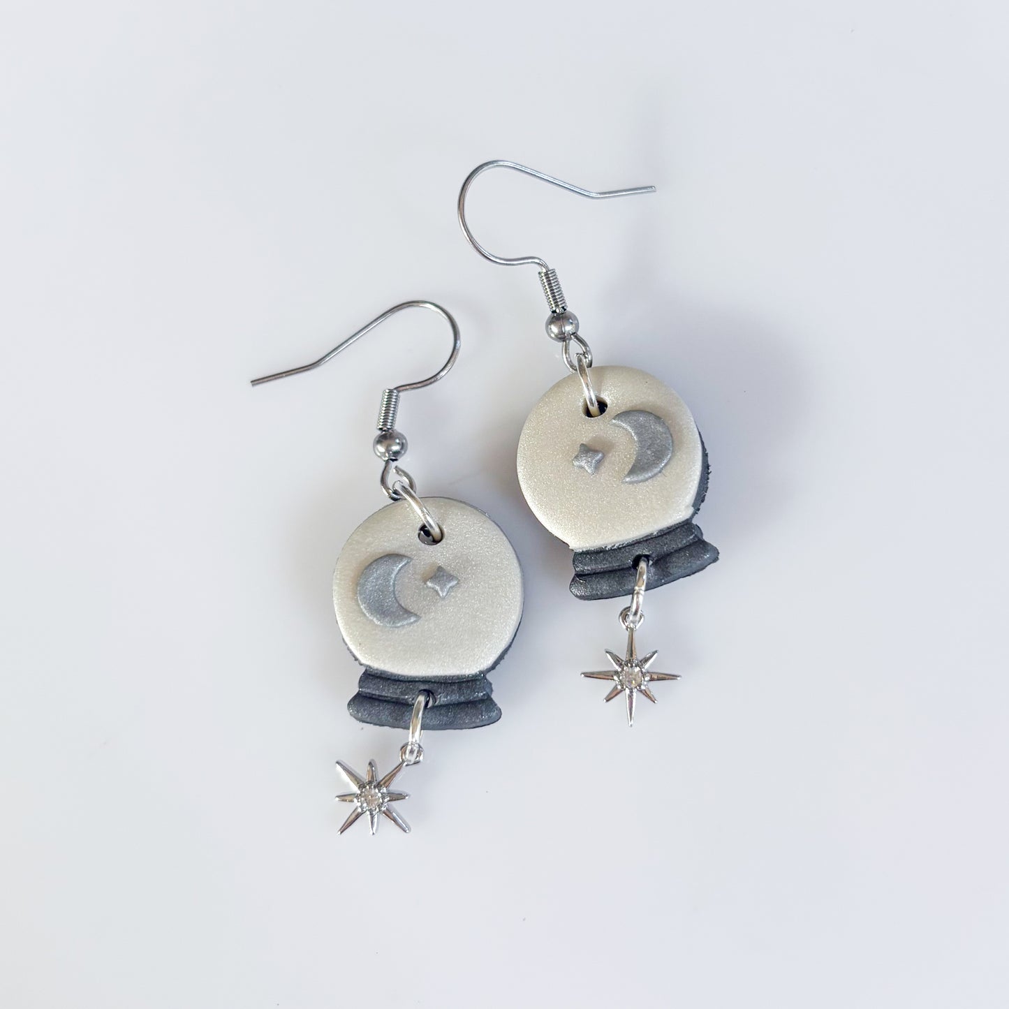 CRYSTAL BALL EARRINGS