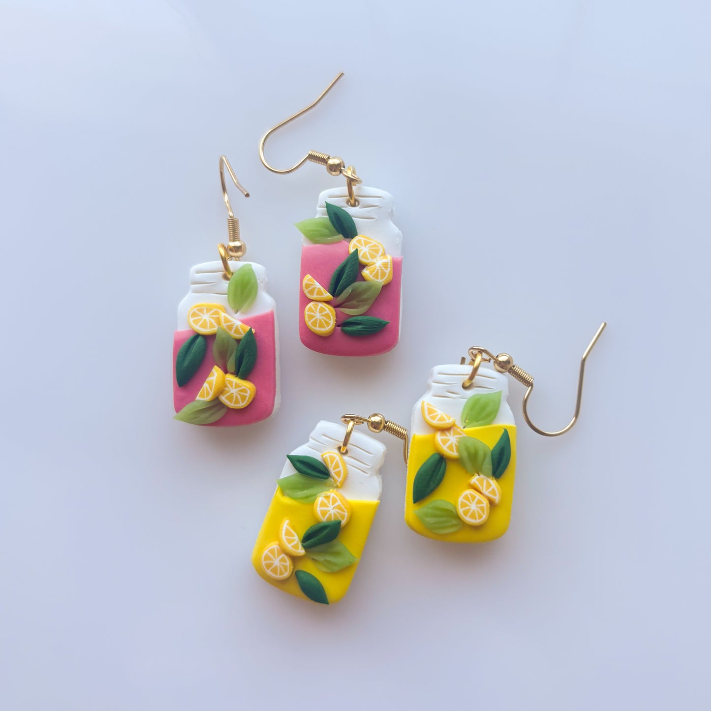 LEMONADE JAR EARRINGS