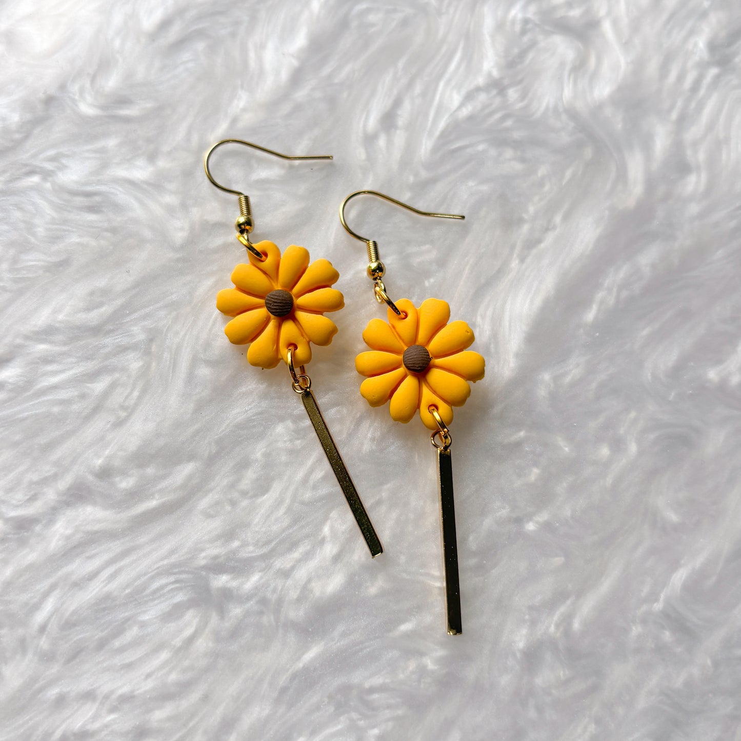 SUNFLOWER EARRINGS