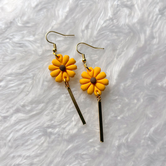 SUNFLOWER EARRINGS