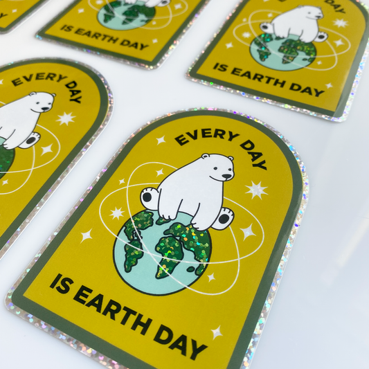 'EVERY DAY IS EARTH DAY' STICKER