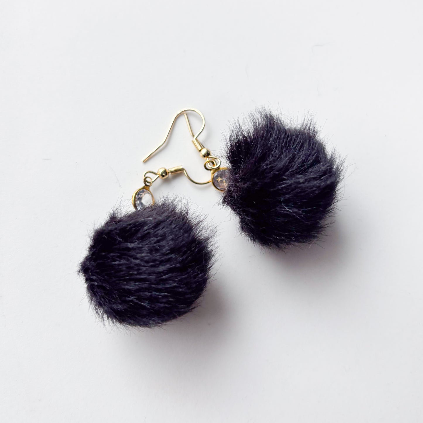 POM POM CHARM EARRINGS