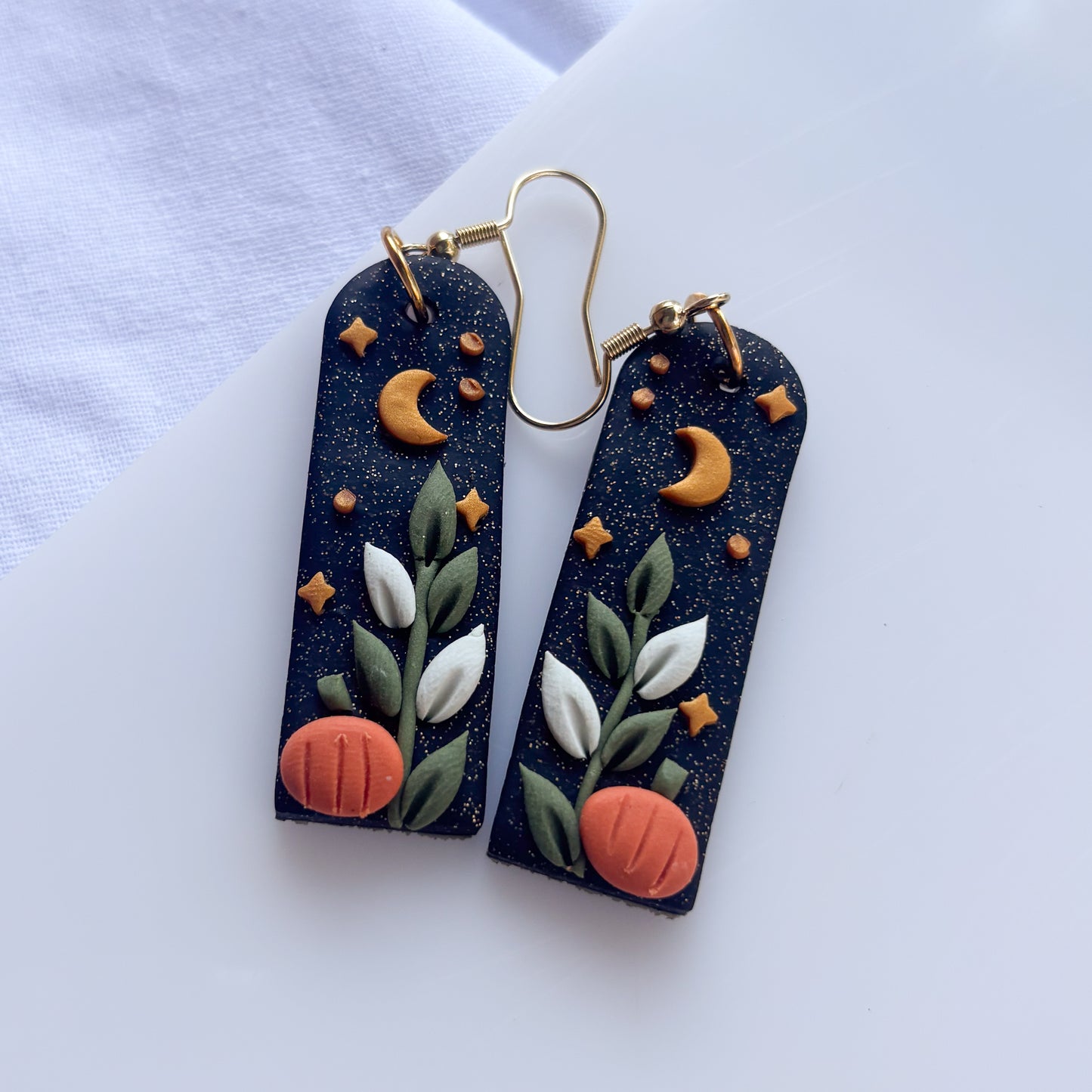 PUMPKIN PATCH TALL ARCH EARRINGS