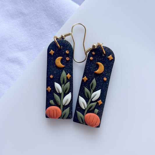 PUMPKIN PATCH TALL ARCH EARRINGS