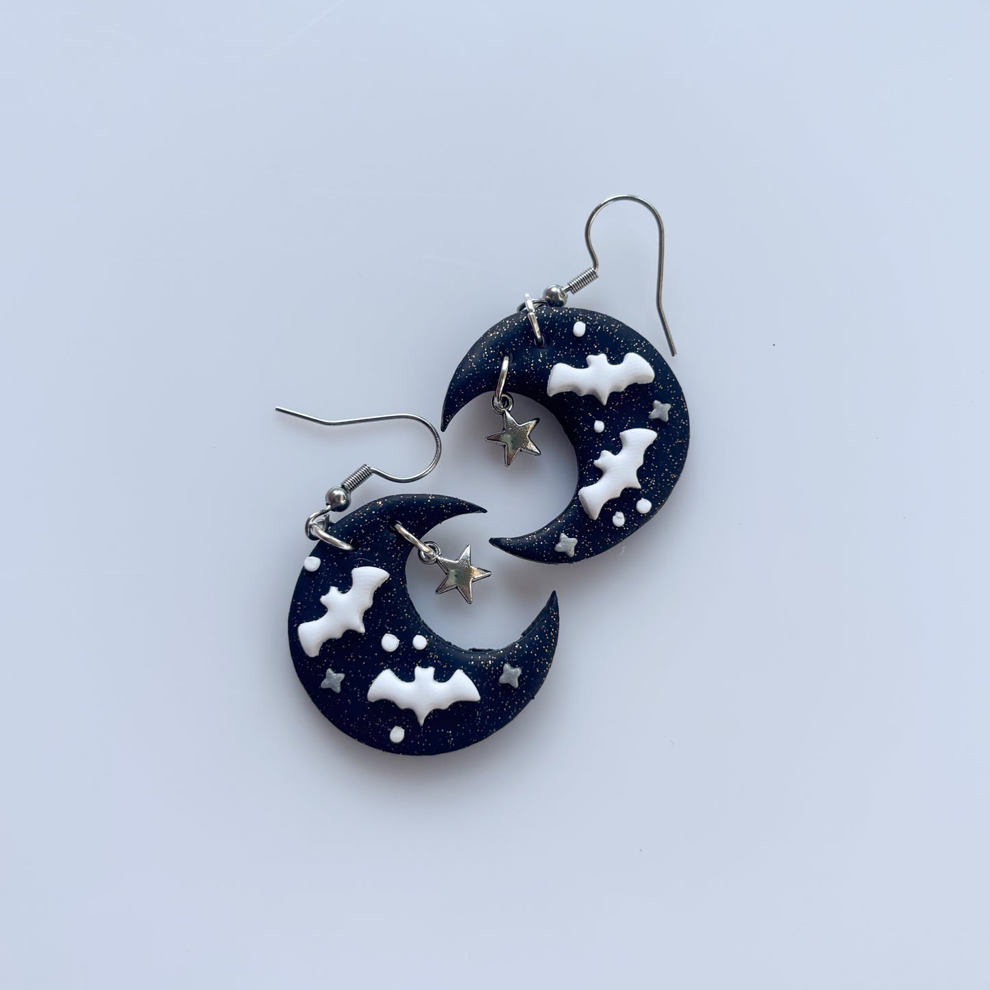 BAT MOON EARRINGS