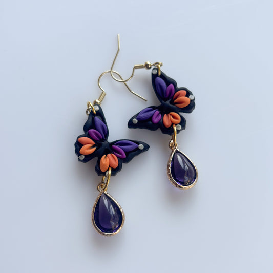 HALLOWEEN BUTTERFLY EARRINGS