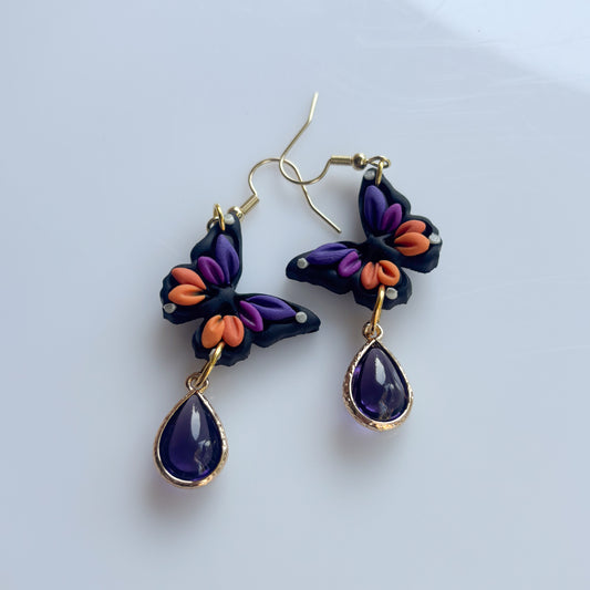 HALLOWEEN BUTTERFLY EARRINGS