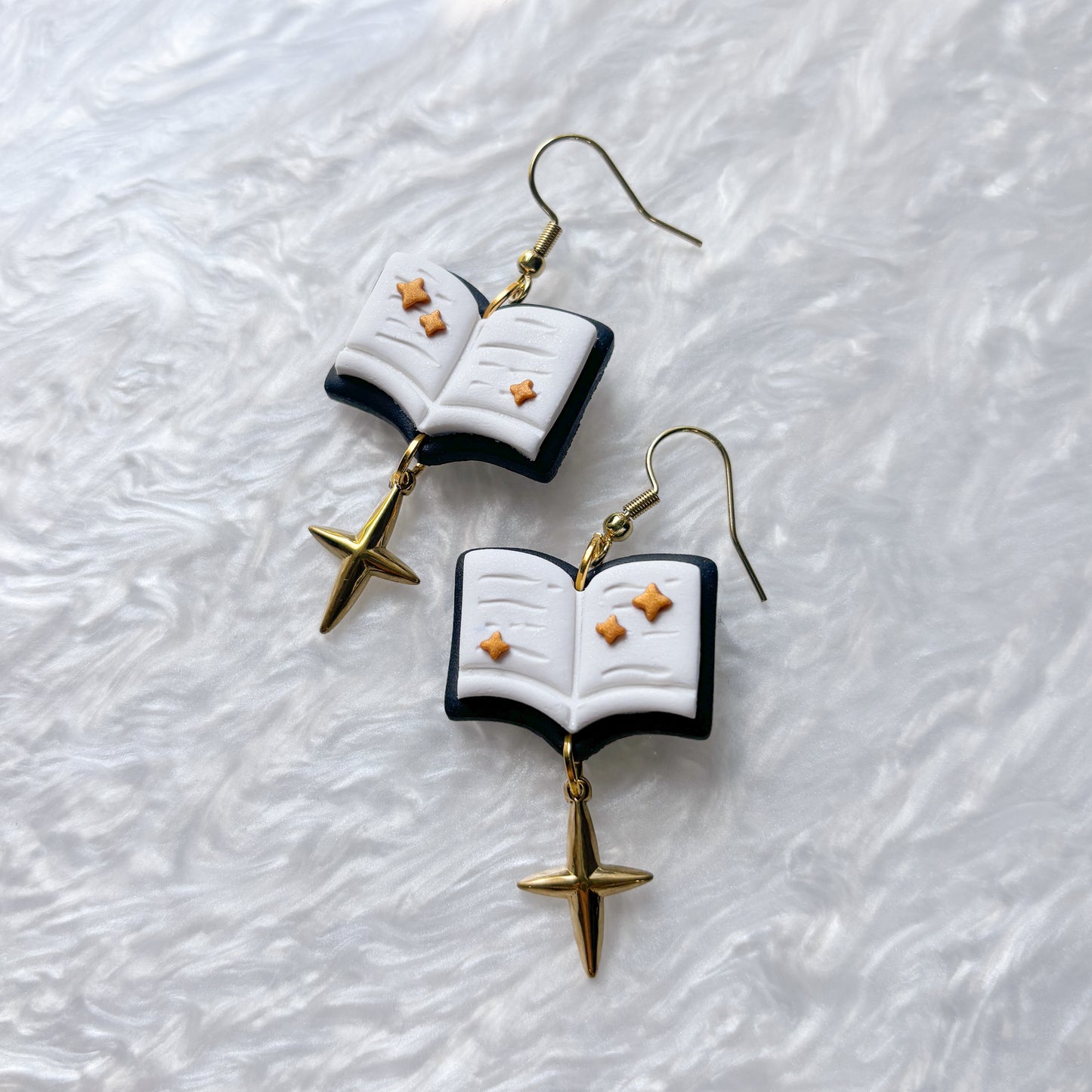 OPEN BOOK EARRINGS