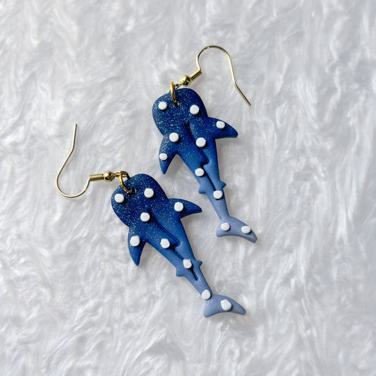 WHALE SHARK EARRINGS