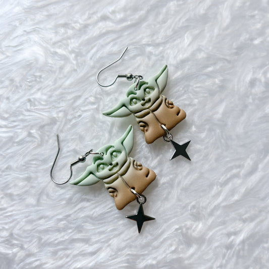 BABY YODA EARRINGS