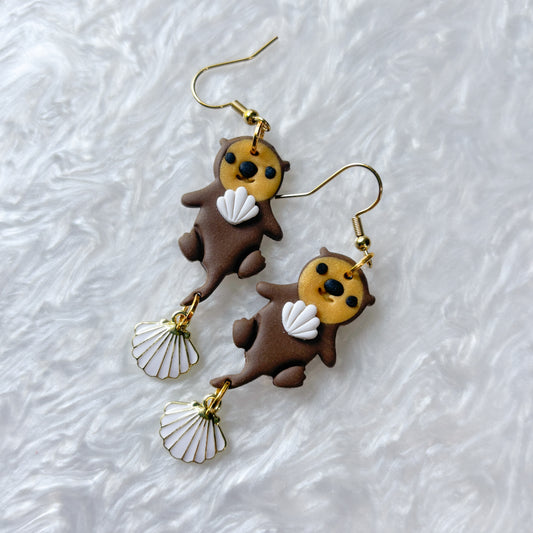 OTTER EARRINGS