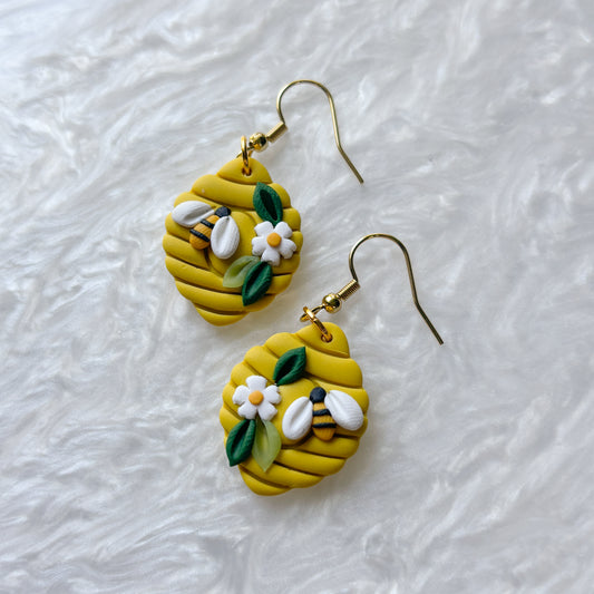 BEEHIVE EARRINGS