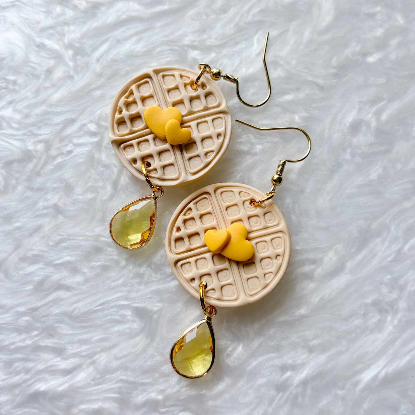 WAFFLE EARRINGS