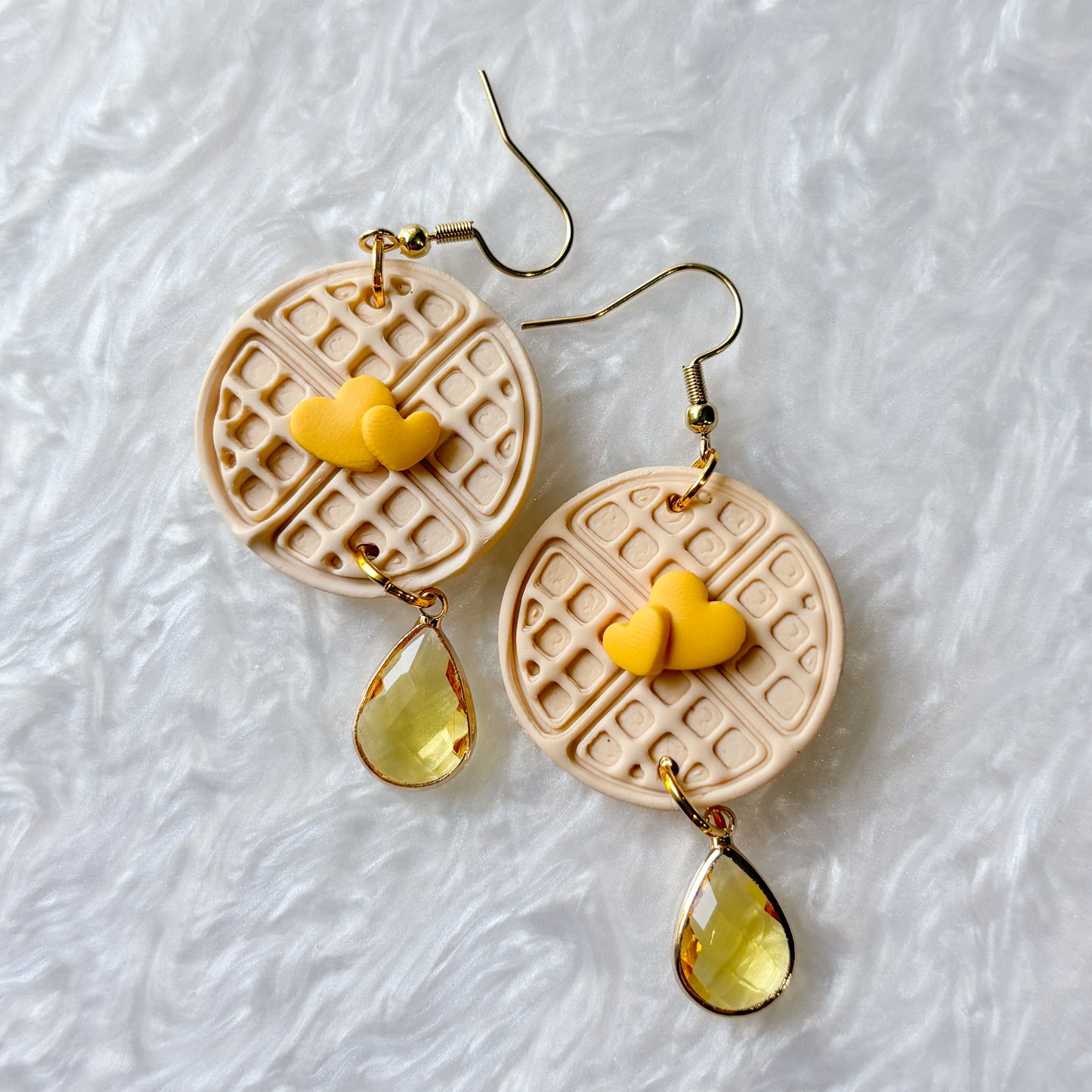 WAFFLE EARRINGS