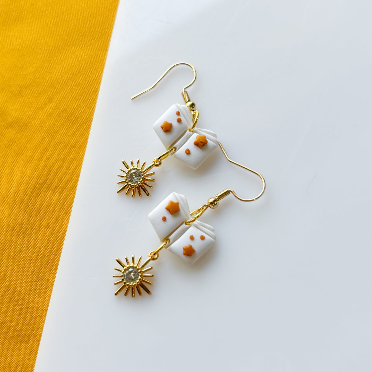 CELESTIAL BOOK EARRINGS