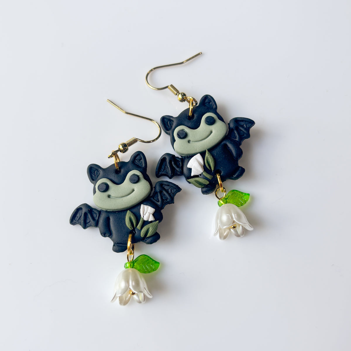 FROG BAT EARRINGS
