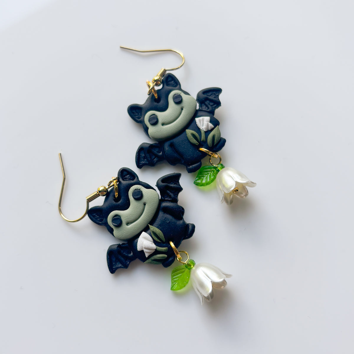 FROG BAT EARRINGS