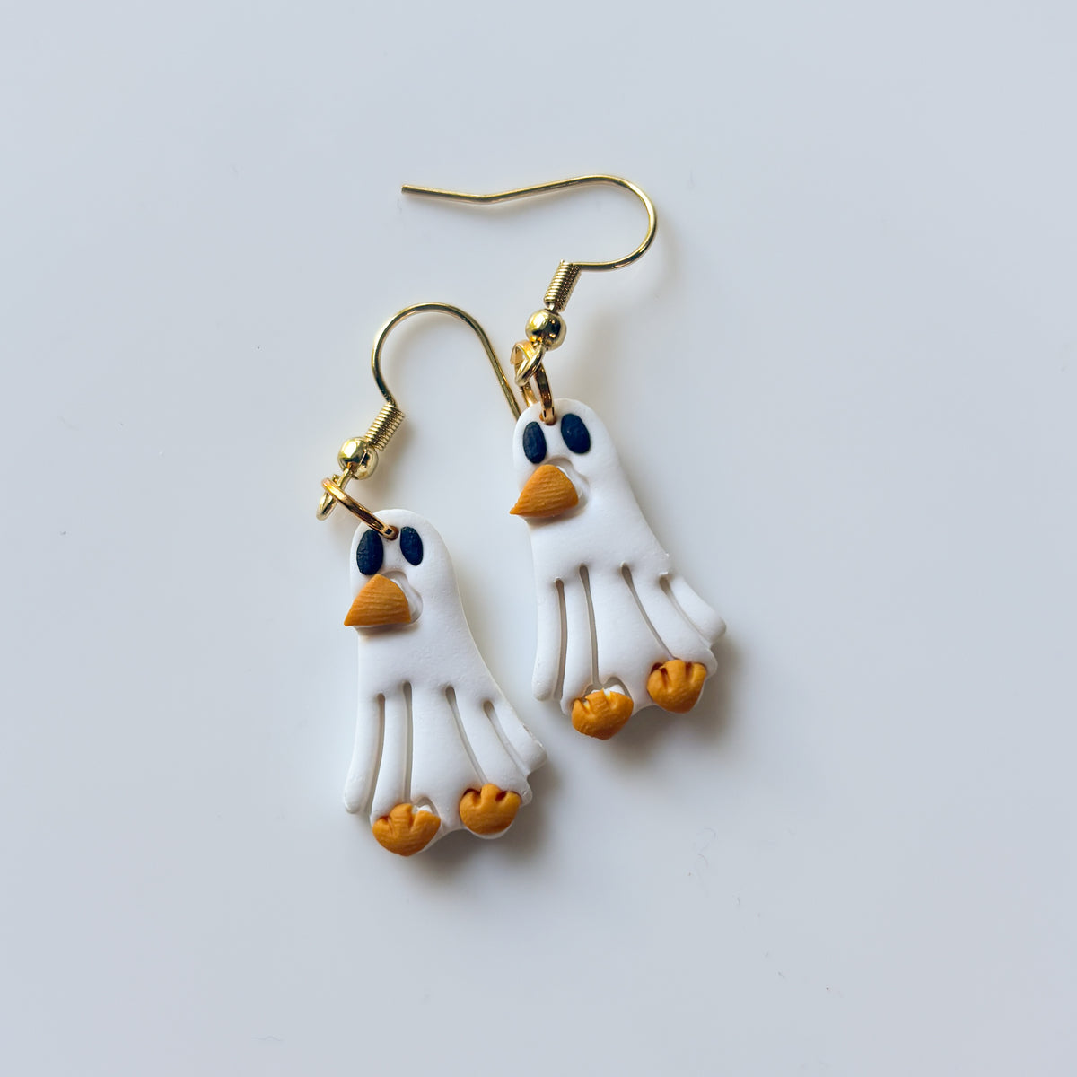 DUCK GHOST EARRINGS