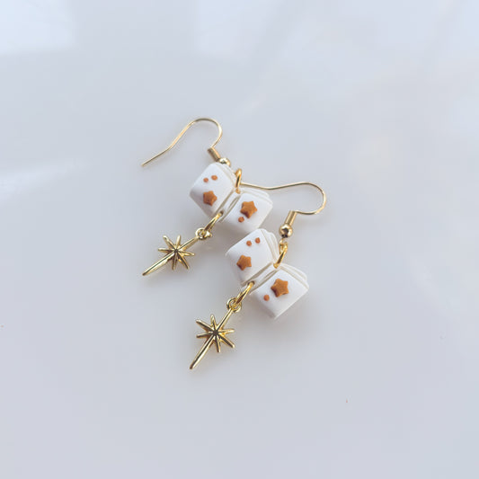 CELESTIAL BOOK EARRINGS
