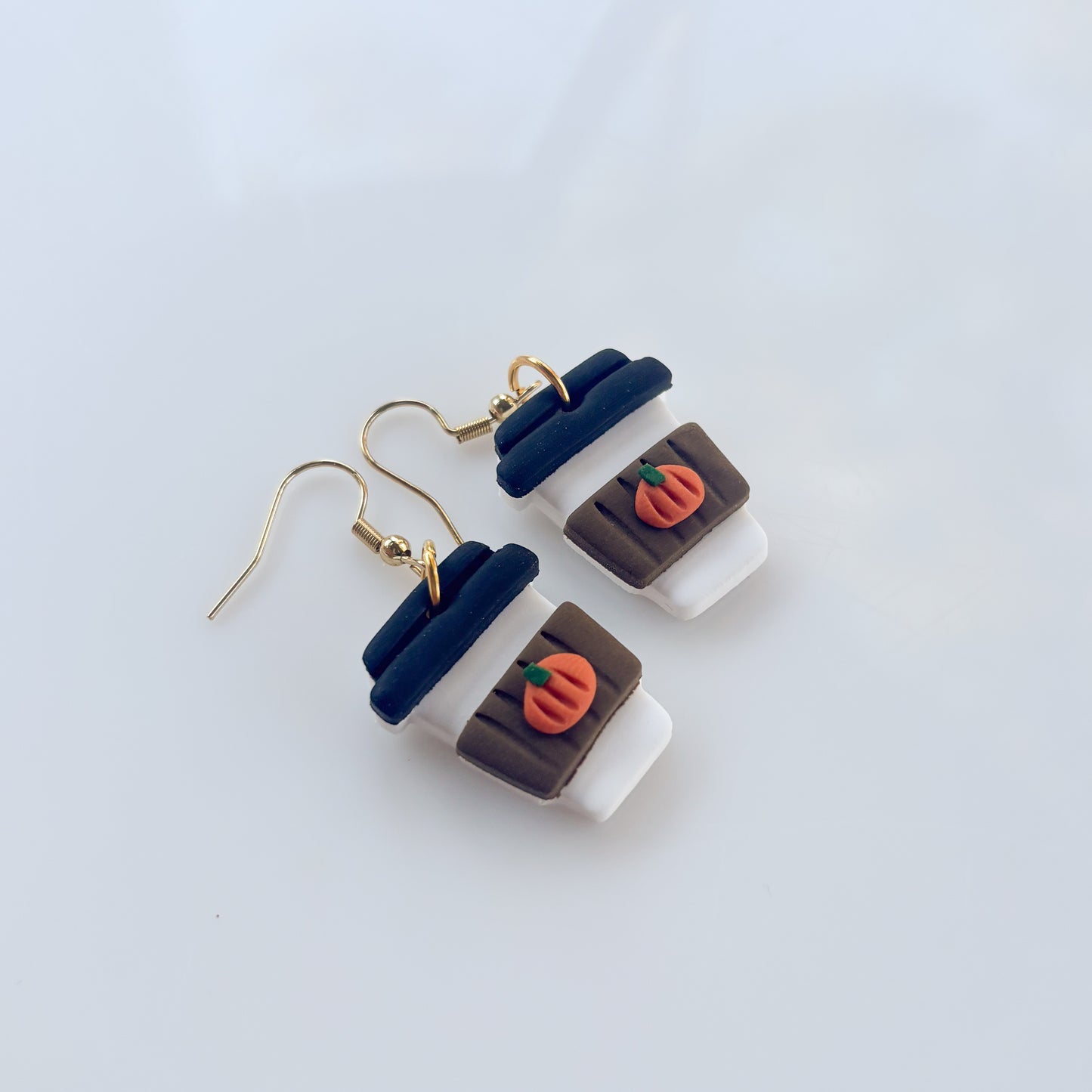 PUMPKIN SPICE LATTE EARRINGS