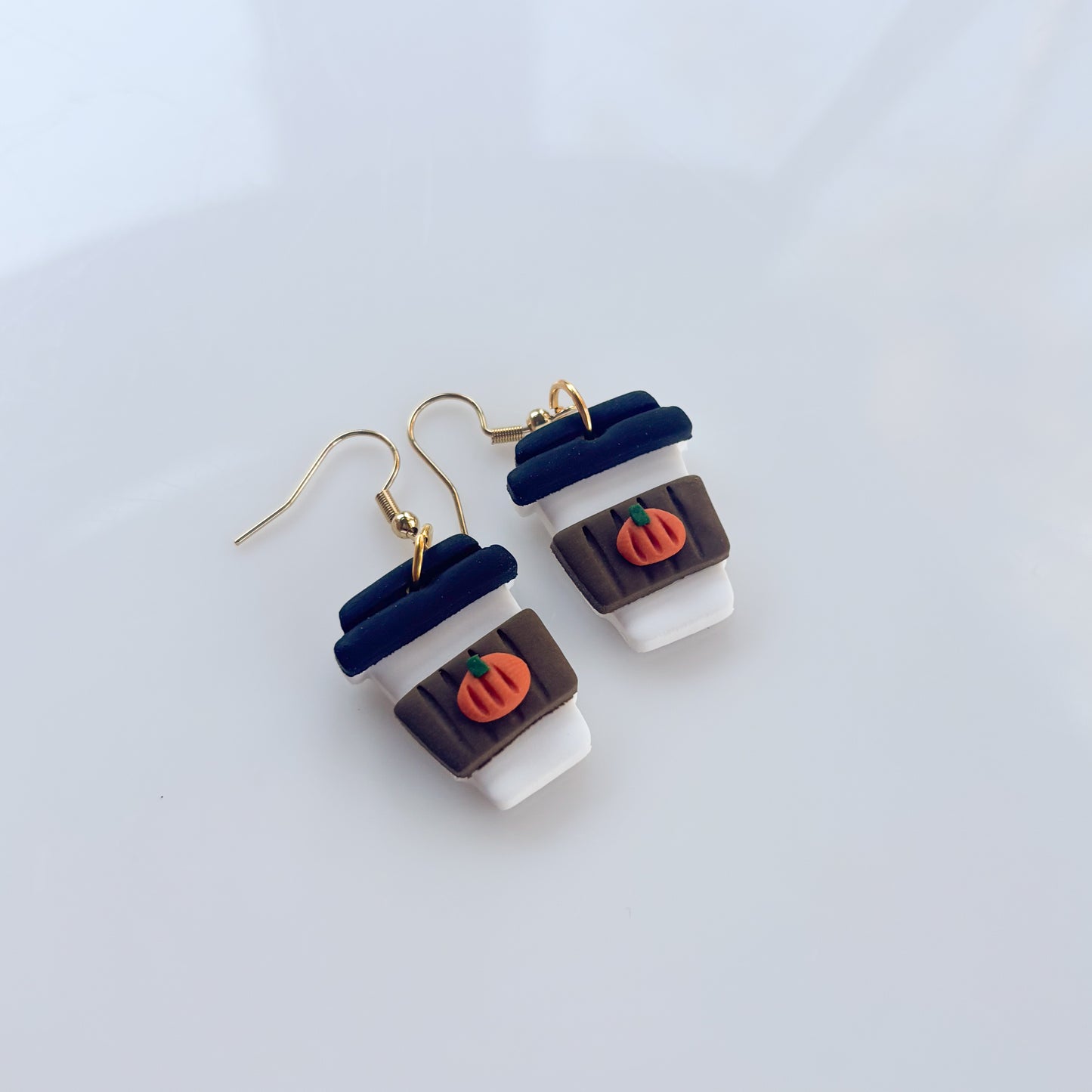 PUMPKIN SPICE LATTE EARRINGS