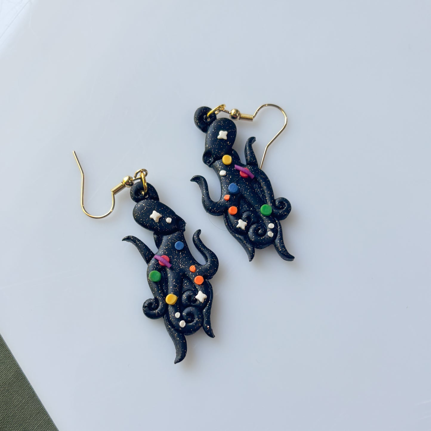 SPACE OCTOPUS EARRINGS
