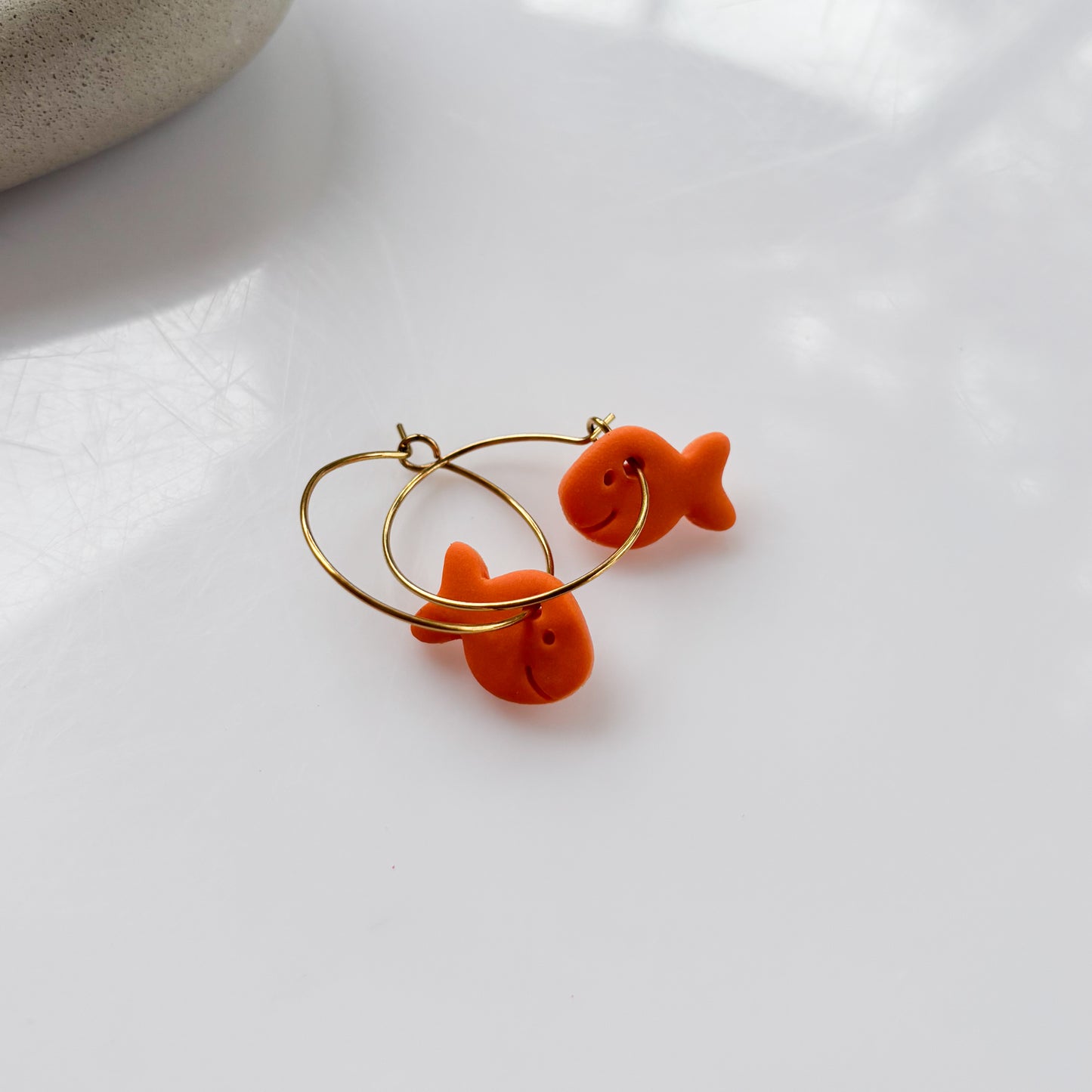 GOLDFISH HOOP EARRINGS