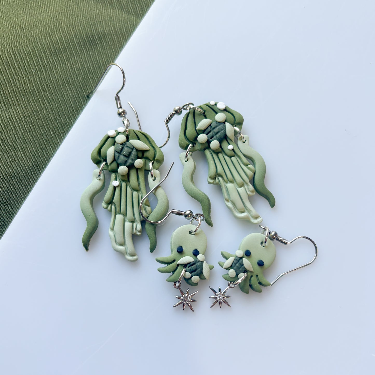 TURTLE OCTOPUS EARRINGS