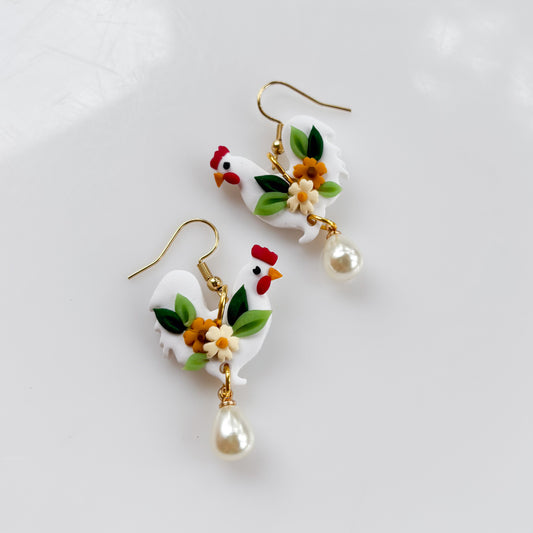 CHICKEN EARRINGS