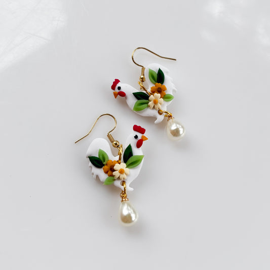 CHICKEN EARRINGS