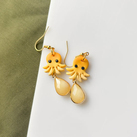 SUNSHINE OCTOPUS EARRINGS