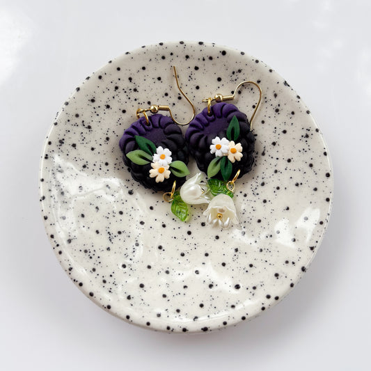 BLACKBERRY EARRINGS