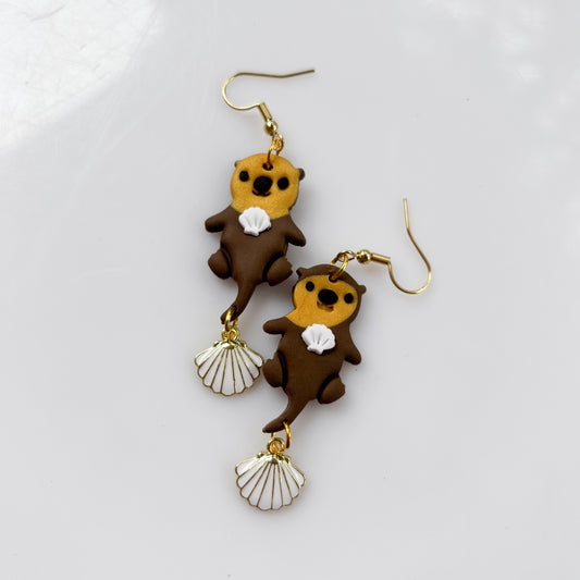 OTTER EARRINGS