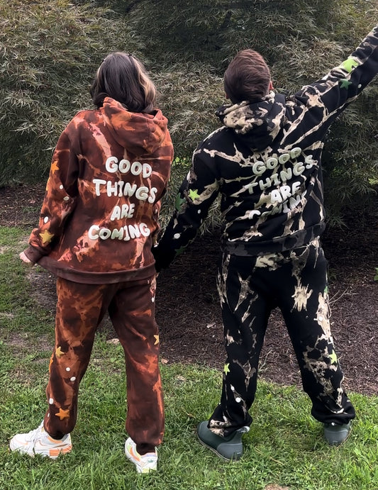 ‘GOOD THINGS ARE COMING' SWEAT SUIT (HOODIE AND/OR SWEATS)