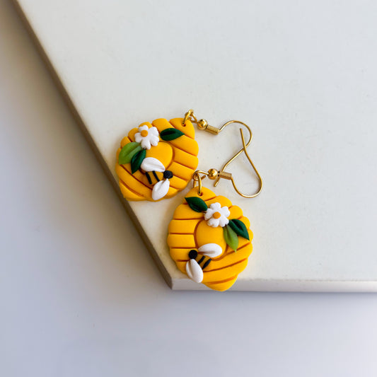 BEEHIVE EARRINGS