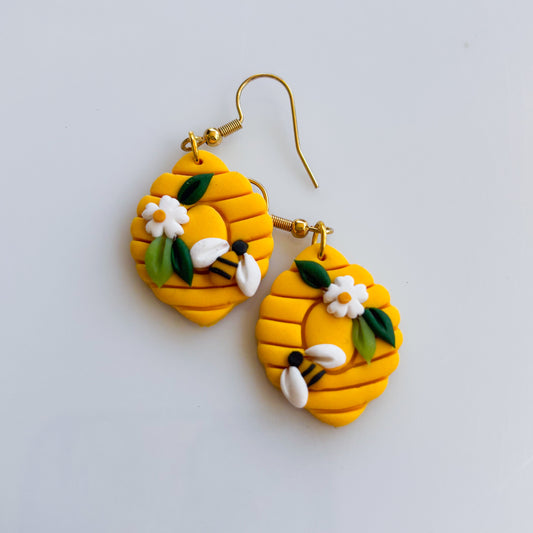 BEEHIVE EARRINGS