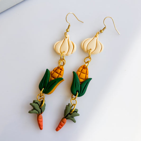 FARMERS MARKET VEGGIE EARRINGS