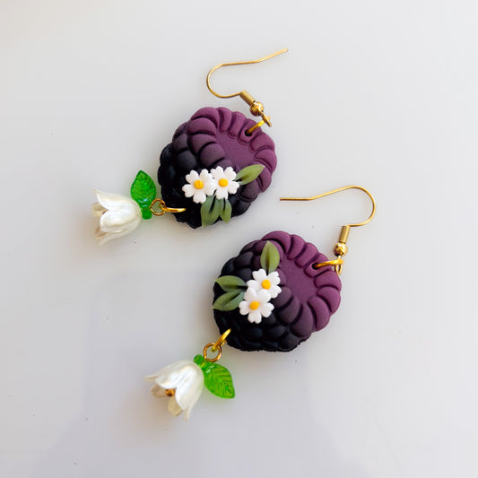 BLACKBERRY EARRINGS