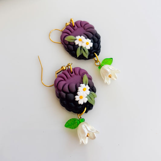 BLACKBERRY EARRINGS
