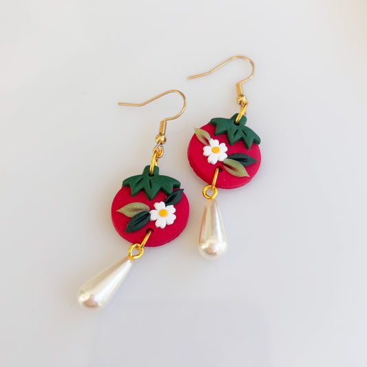 TOMATO EARRINGS