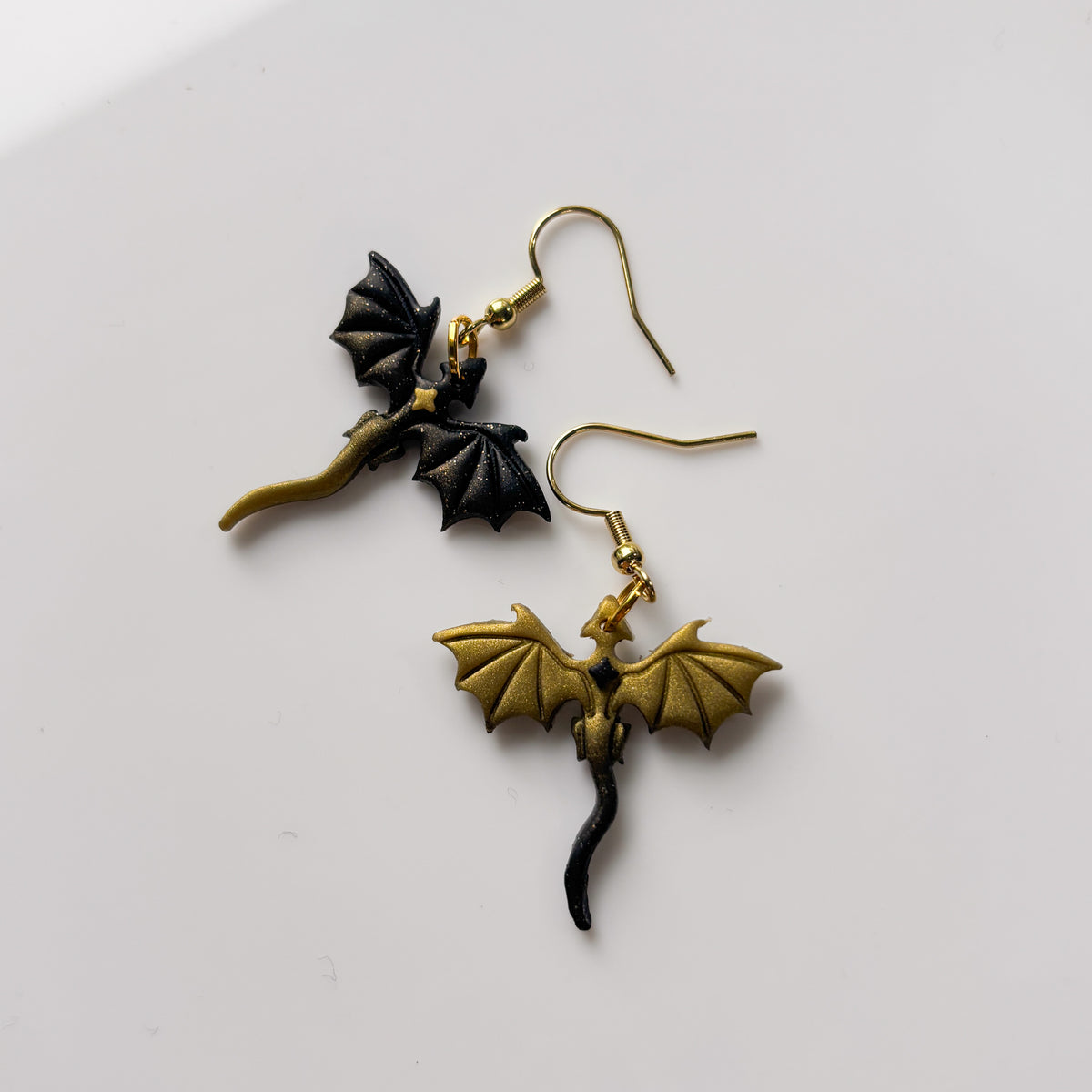 BRONZE & BLACK LIGHTNING DRAGONS