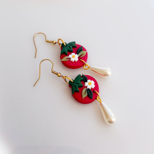 TOMATO EARRINGS