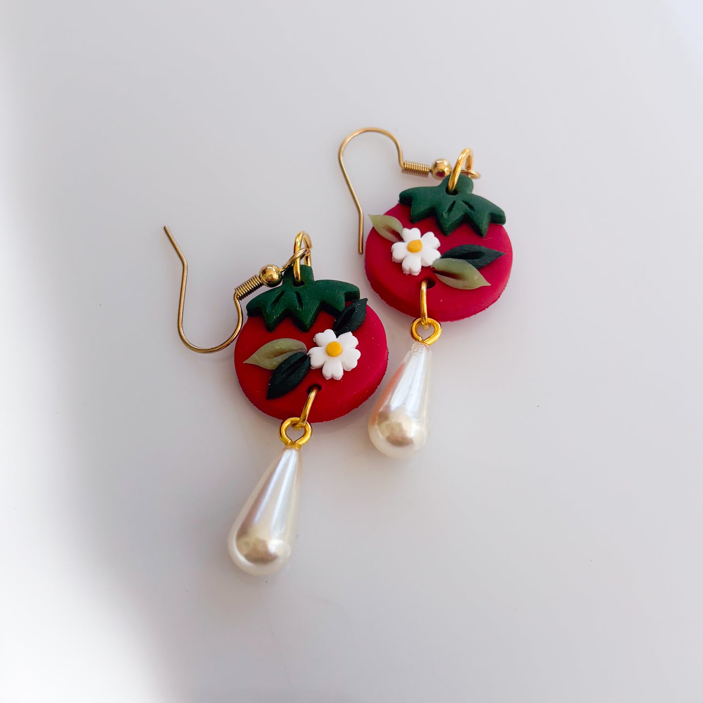 TOMATO EARRINGS