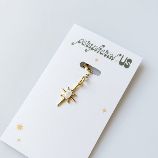 CRYSTAL STAR CHARM NECKLACE