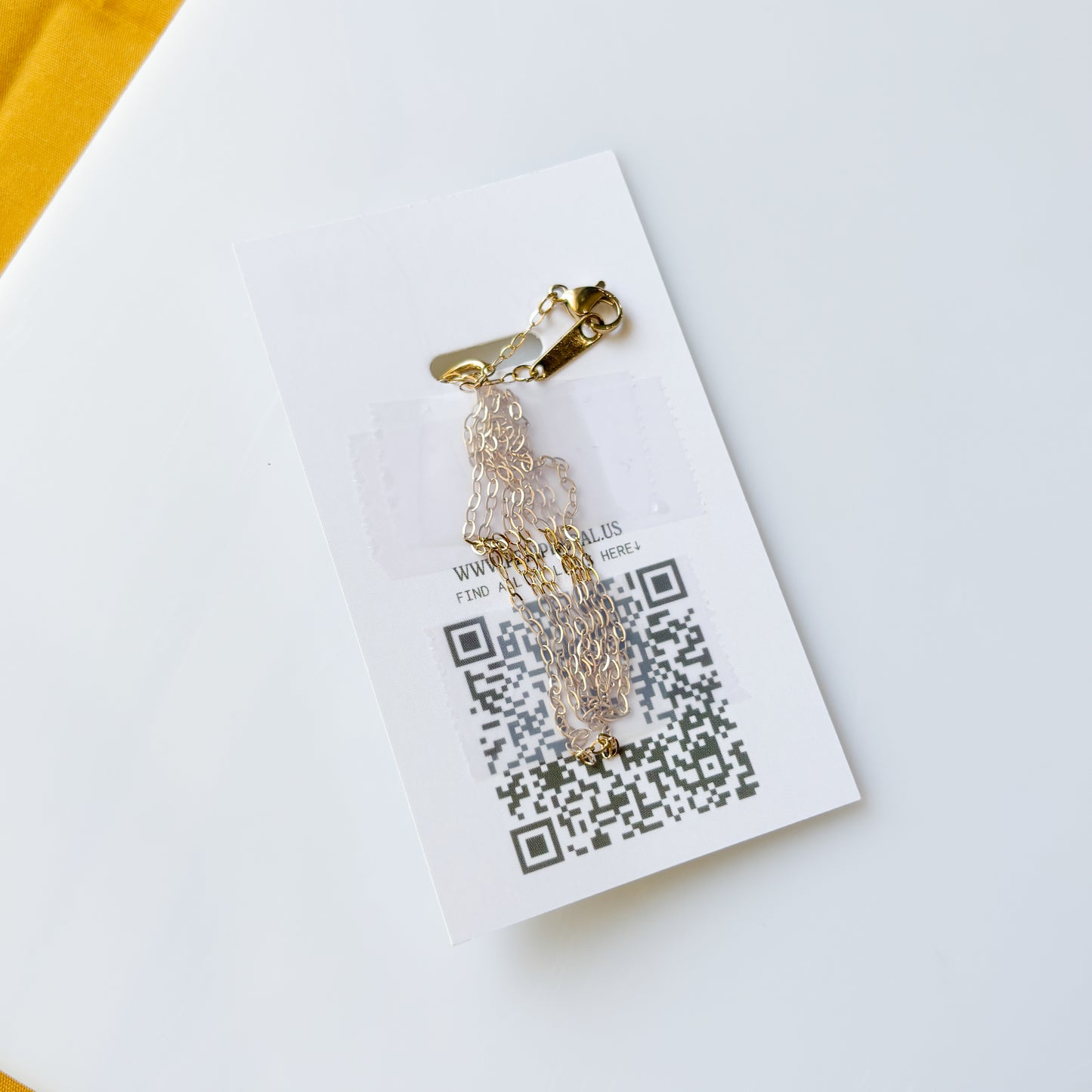BOW CHARM NECKLACE