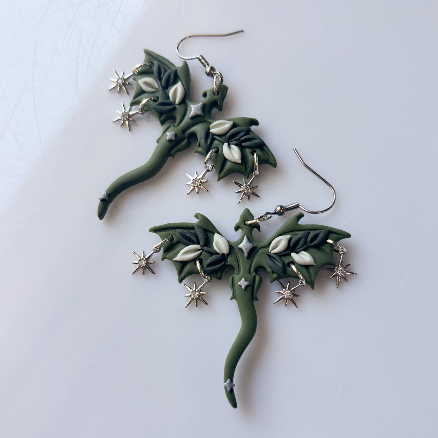CELESTIAL DRAGON EARRINGS (LARGE)