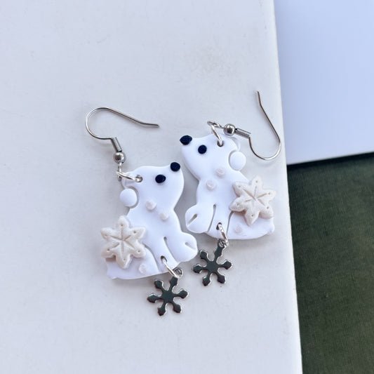 POLAR BEAR EARRINGS
