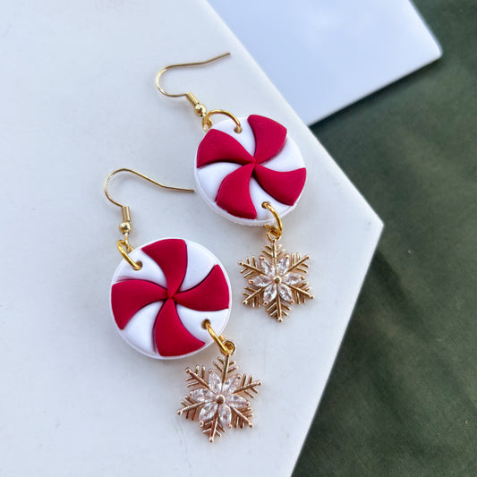 PEPPERMINT EARRINGS