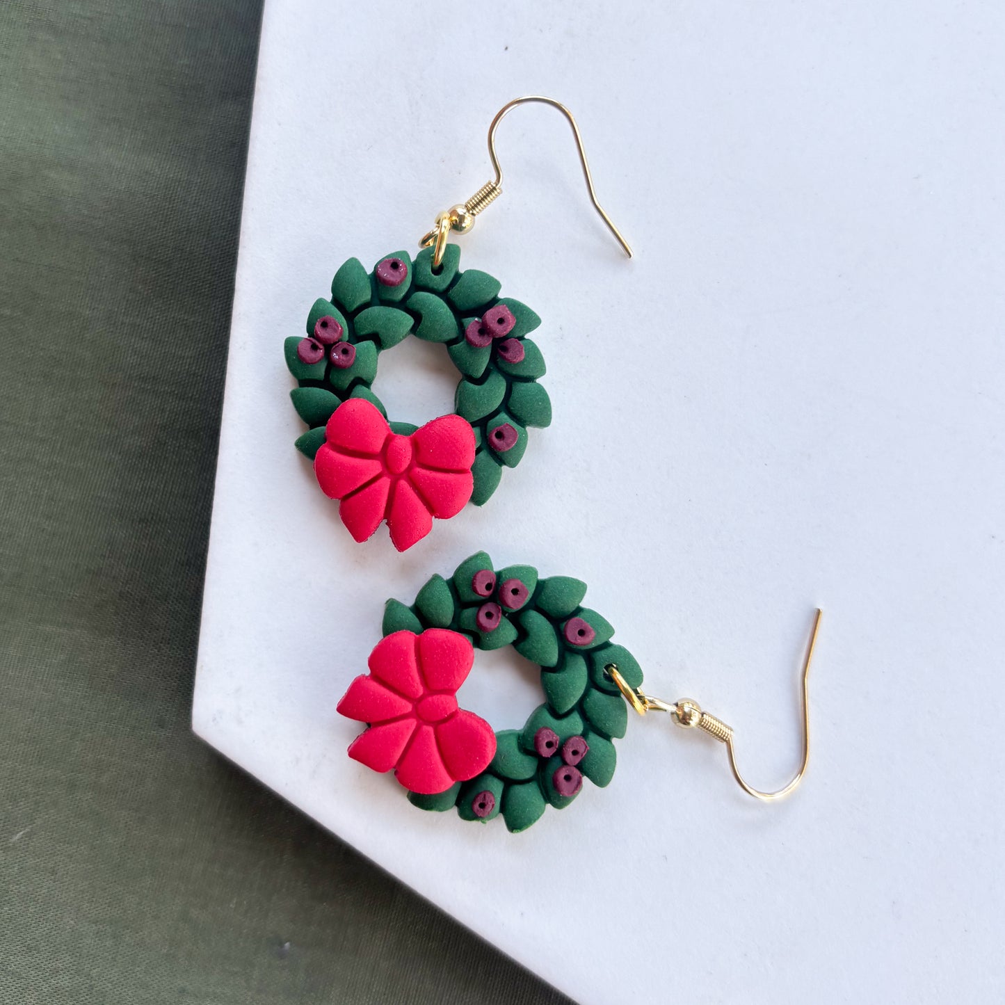 WREATH EARRINGS